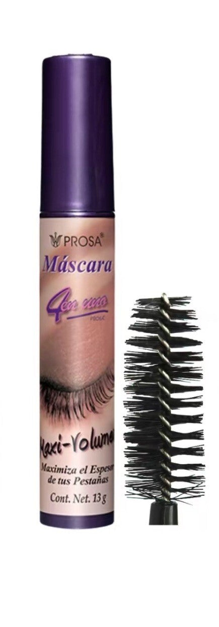 Maxi Volume Black Mascara - 4-in-1 Eyelash Length & Intensity
