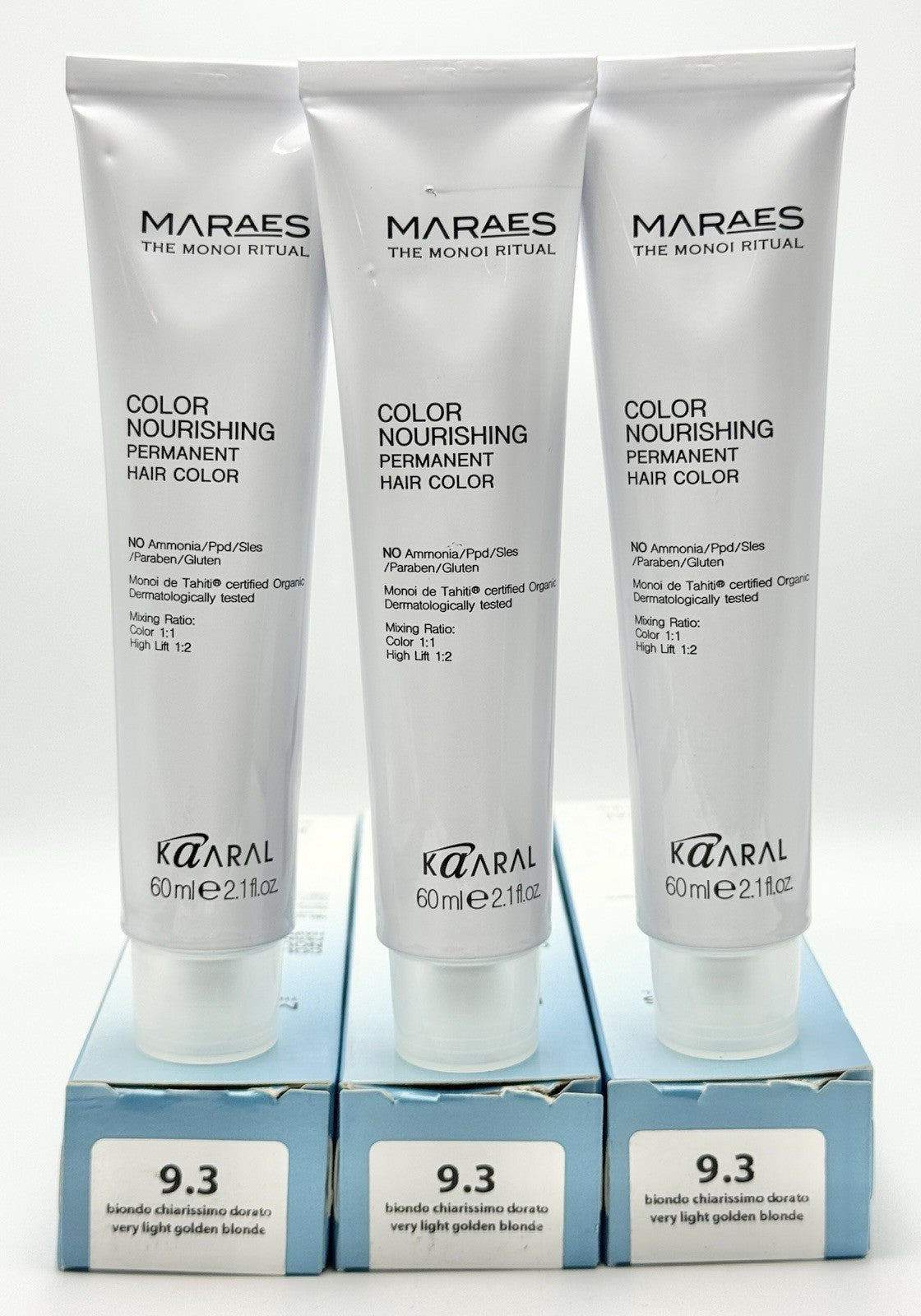 Permanent Haircolor 9.3 Very Light Golden Blonde - 3x