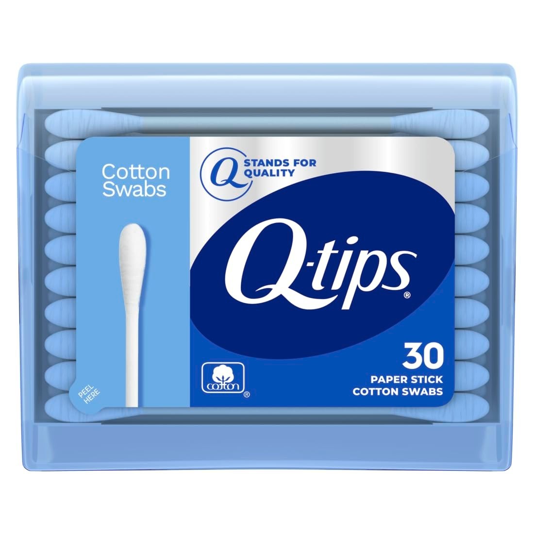 Travel Pack Cotton Swabs - Soft, Precise Makeup & Personal Care