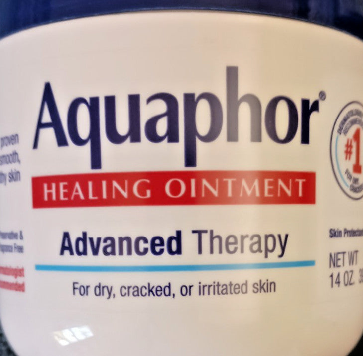 Aquaphor Healing Ointment Advanced Therapy Skin Protectant, 14 oz, 5 Pack