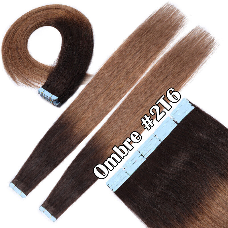 Remy Human Hair Tape-In Extensions 18-22 Inches - Thick & Natural Look
