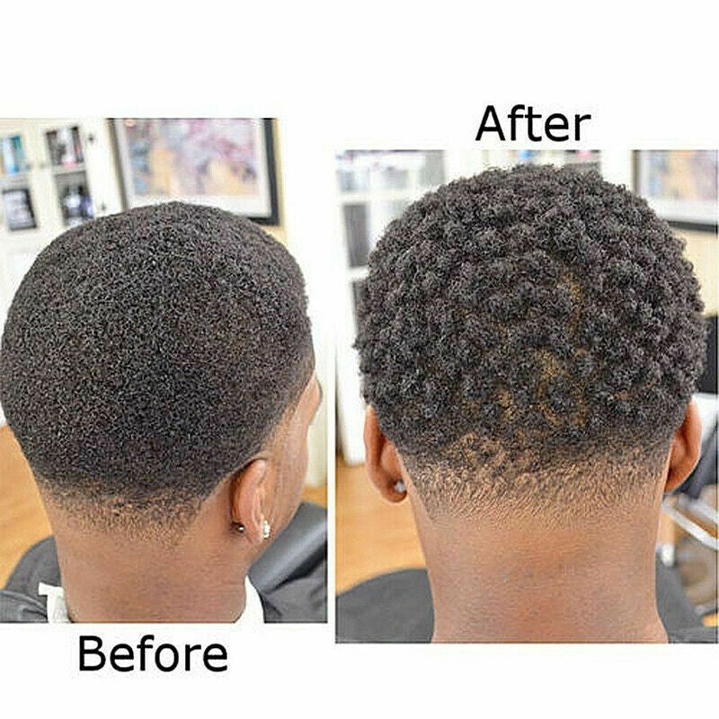 2PCS Curly Sponge for Men and Women Double Twist Coil African Natural