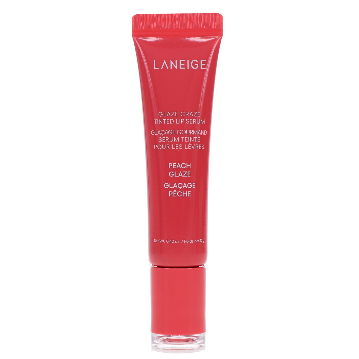 Lip Serum Peach Glaze - Hydrating Lip Gloss with Sun-Kissed Shine