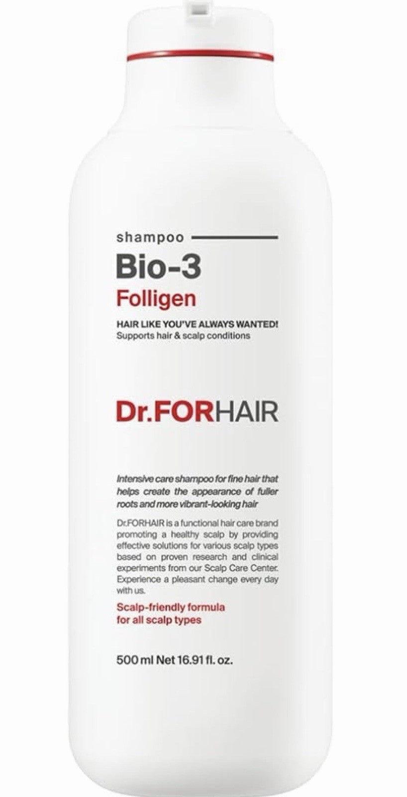 Folligen Bio-3 Shampoo – Hair Strengthening & Volume