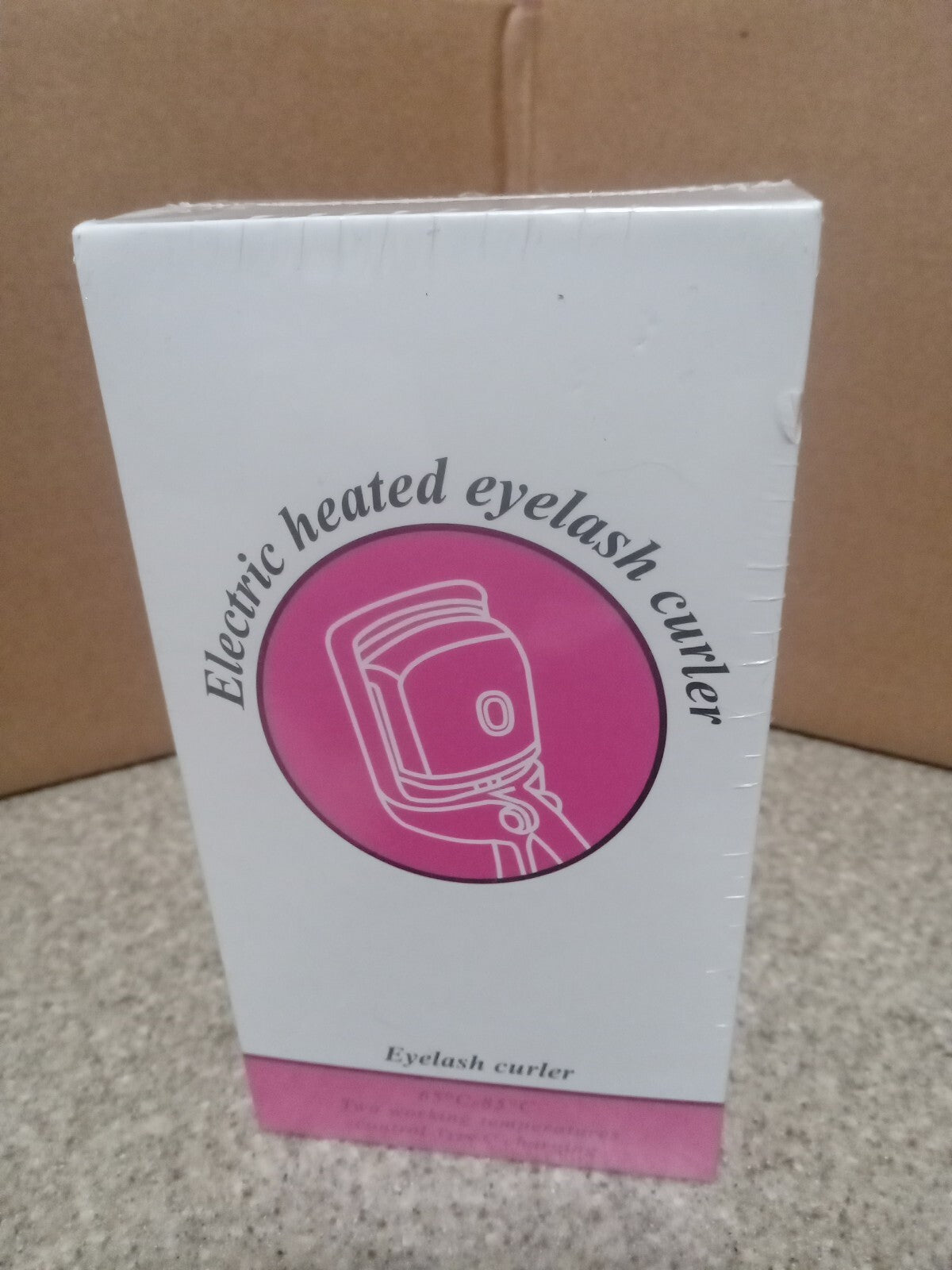 Rechargeable Electric Heated Eyelash Curler with 2 Heating Modes
