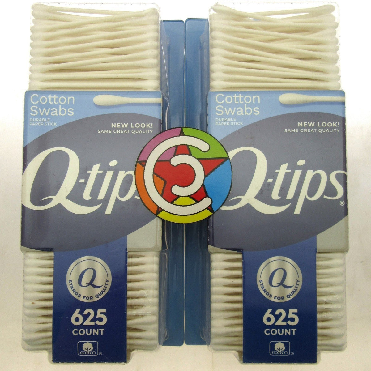 Cotton Swabs 1250 Count Lot – 2 Pack, Sterile, 100% Cotton Tips