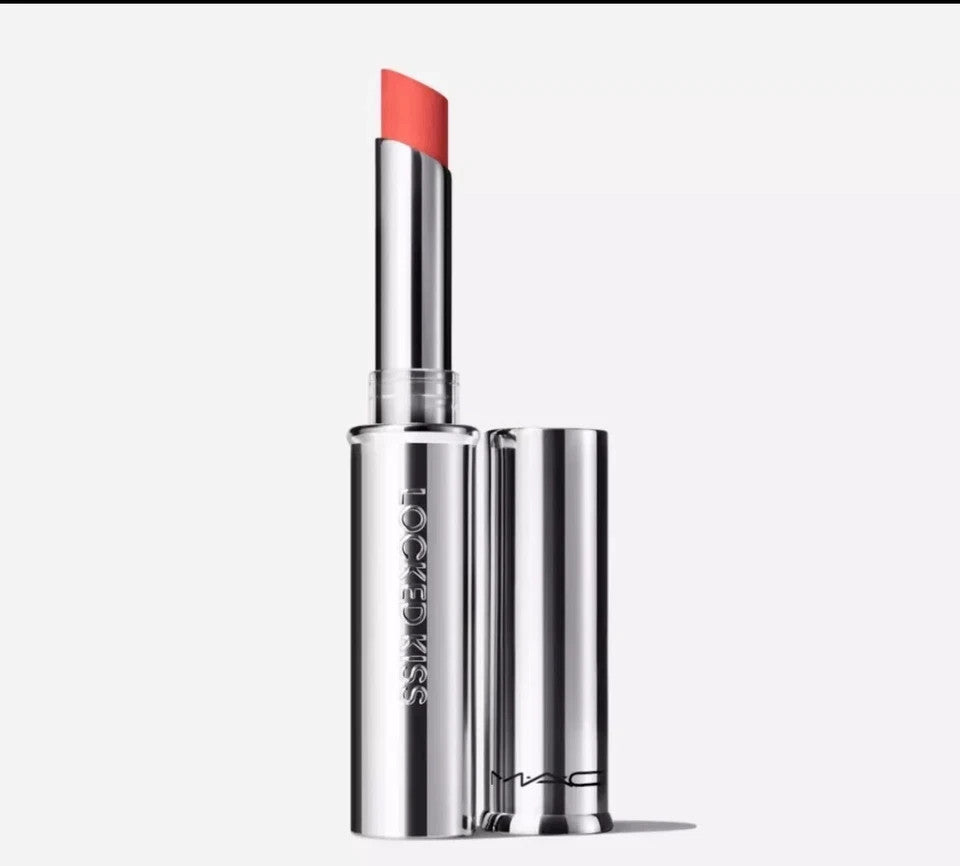 MAC Locked Kiss 24HR Lipstick #60 Mull It Over & Over 0.6 oz - Brand New