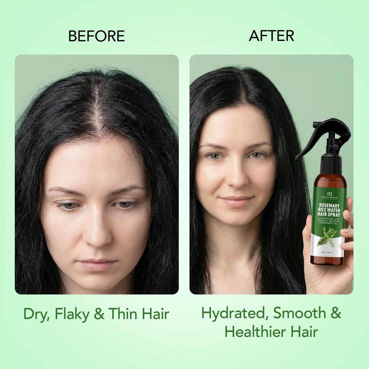 Rosemary & Rice Water Hair Growth Spray - 6.8 oz
