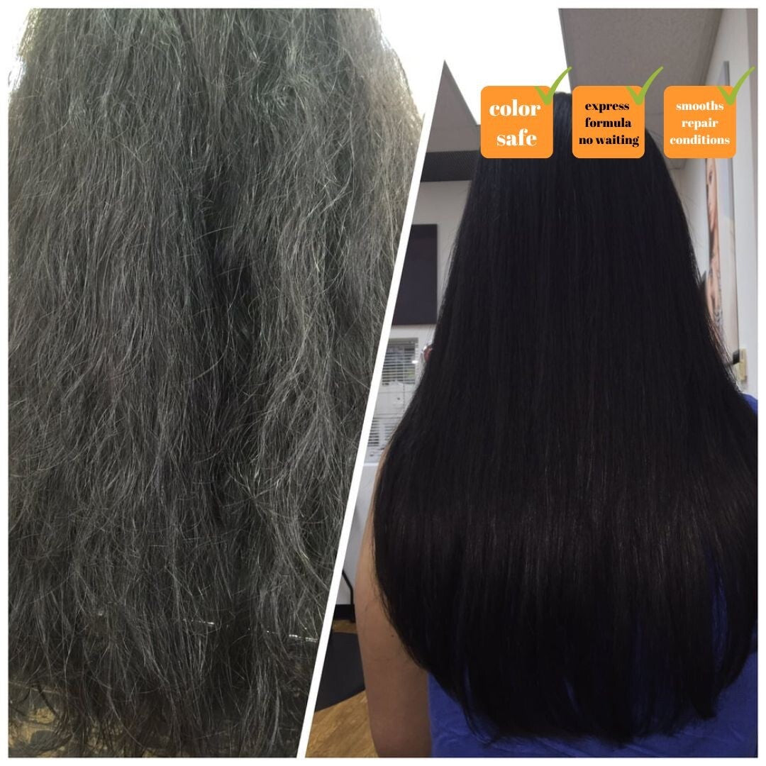 Brazilian Keratin Hair Treatment Kit 2 Pack - Smoothing, Frizz Control & Shine