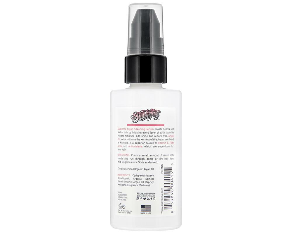 Argan Oil Hair Serum - Silkening Frizz Control & Shine Spray 2 oz