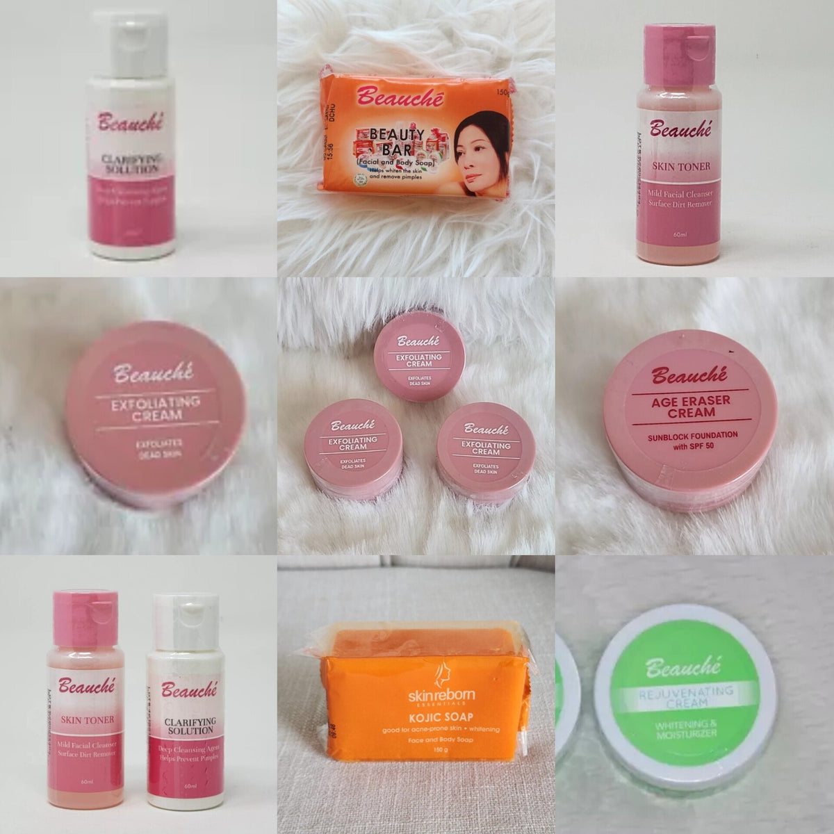 Skin Care Set with Toner, Clarify, Age & Rejuvenation Cream - Custom Pick