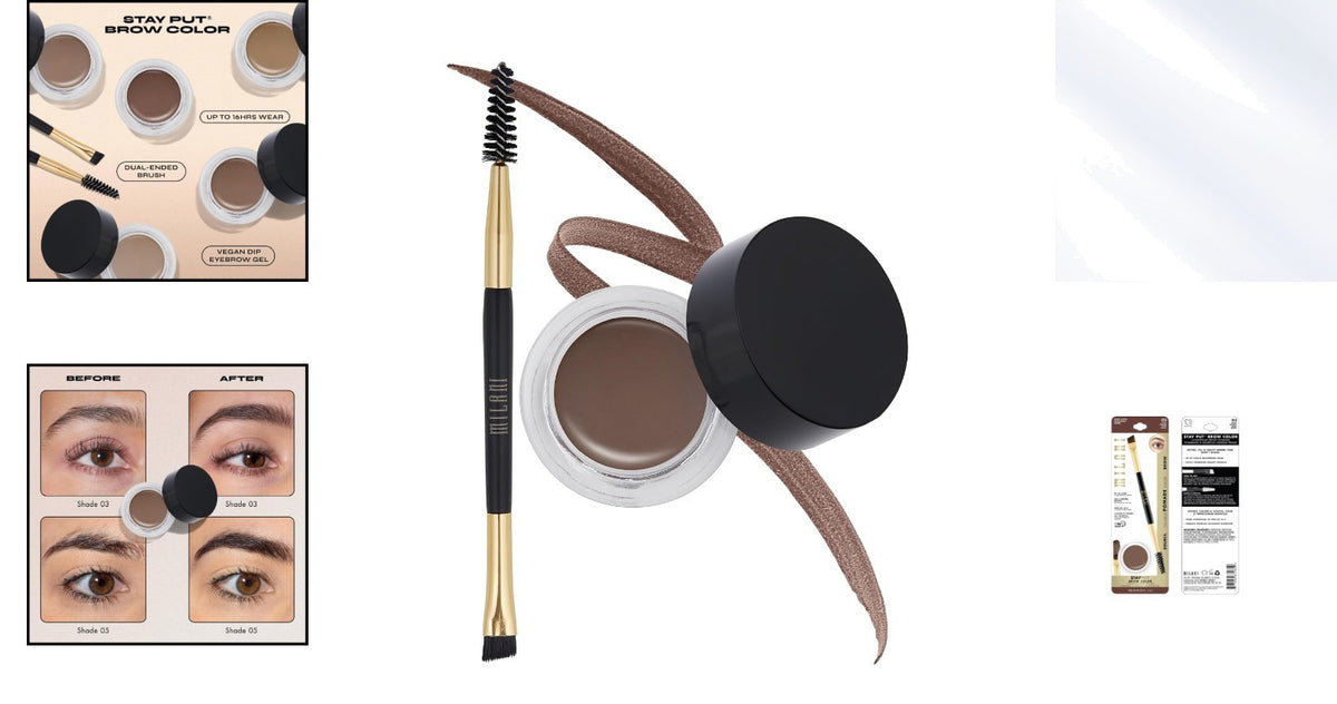 Long Lasting Eyebrow Cream Gel Waterproof Brow Gel 16HR