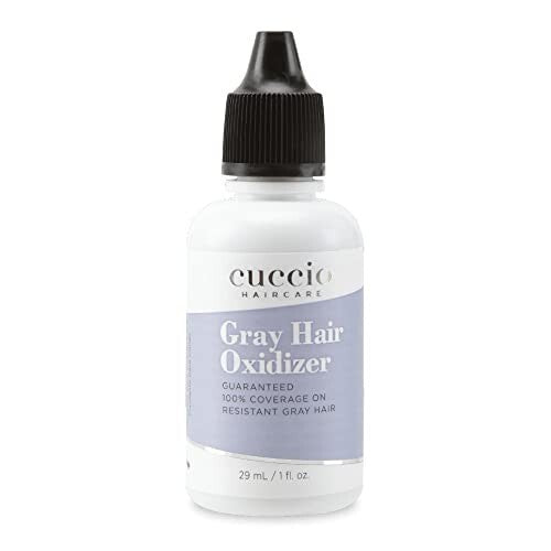 Gray Hair Color Treatment Oil - Hair Covering & Shine Enhancer, 29ml