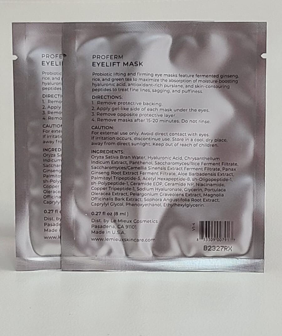 Le Mieux ProFerm Eyelift Masks 2 Pc