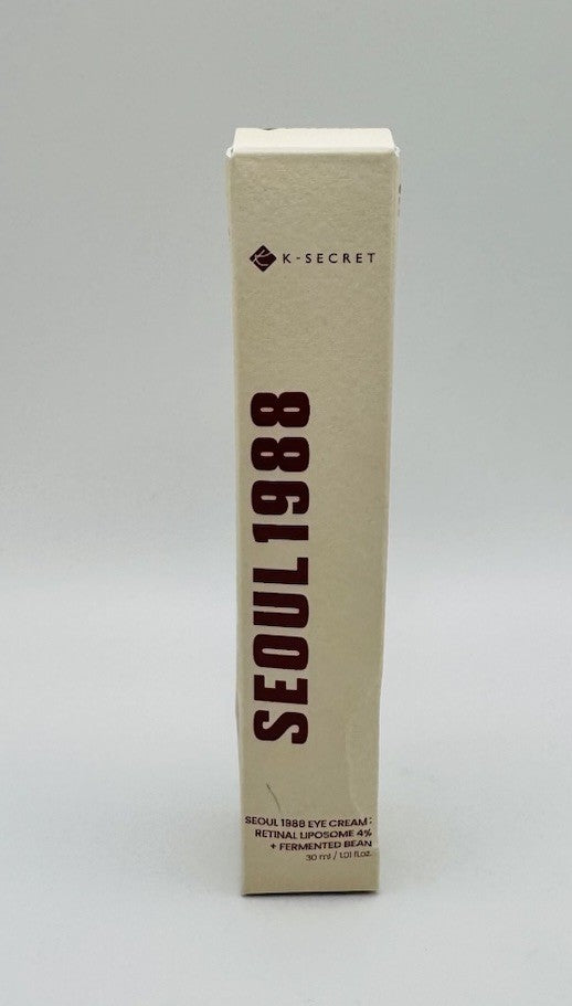 K-Secret Seoul 1988 Eye Cream with Retinol Liposome & Fermented Bean - 1 Fl Oz