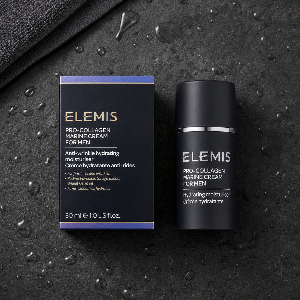 Elemis Pro-Collagen Marine Cream for Men 30ml Hydrating Anti-Aging Moisturizer