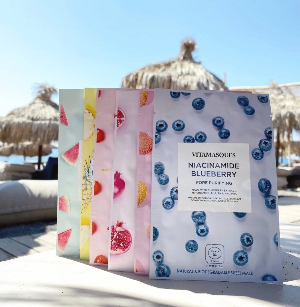 Niacinamide Blueberry Pore Purifying Face Mask