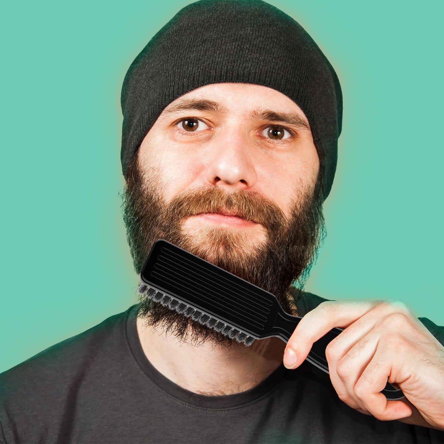 6 Pack Barber Clipper Blade Cleaning Brushes - Professional Hair & Beard Grooming