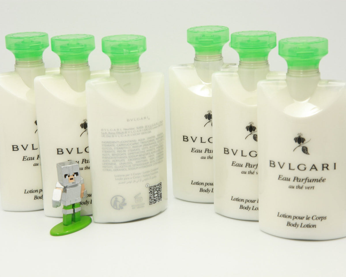 Green Tea Body Lotion Set, 6x75ml Bottles