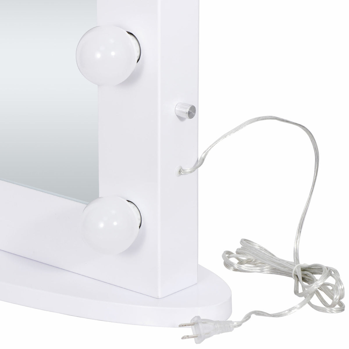 Lighted Makeup Vanity Mirror with Dimmable 12 LED Bulbs | Tabletop