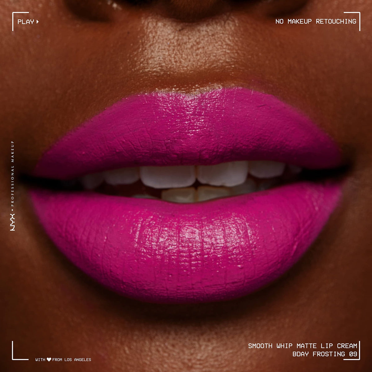 Vegan Matte Lip Cream 09 Bday Frosting - Long Lasting Lipstick
