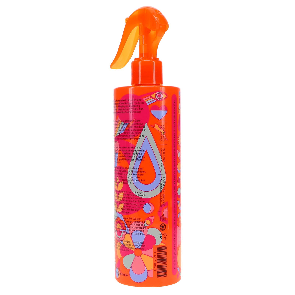Amika Detangling Primer Spray 11.8 oz for Frizz-Free, Shiny Hair