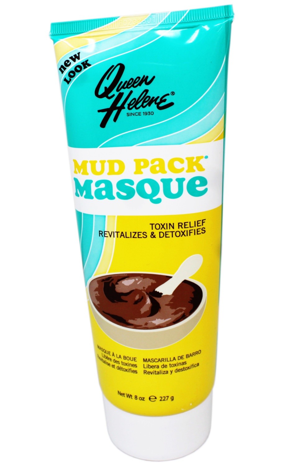 Queen Helene Mud Pack Facial Masque Toxin Relief 8 oz - 4 Pack