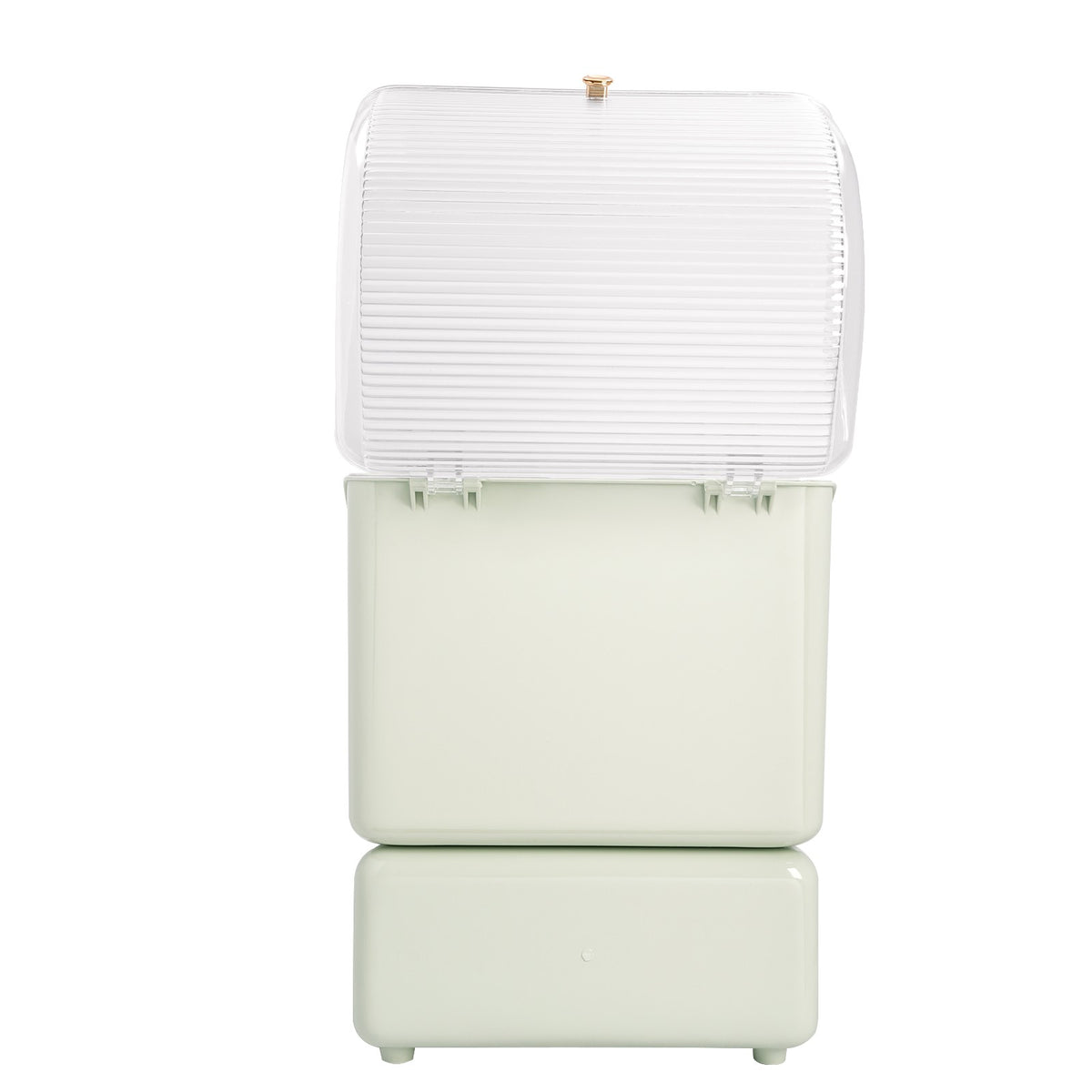 Makeup Organizer with Drawers and Brush Holder - Cosmetic Storage Container
