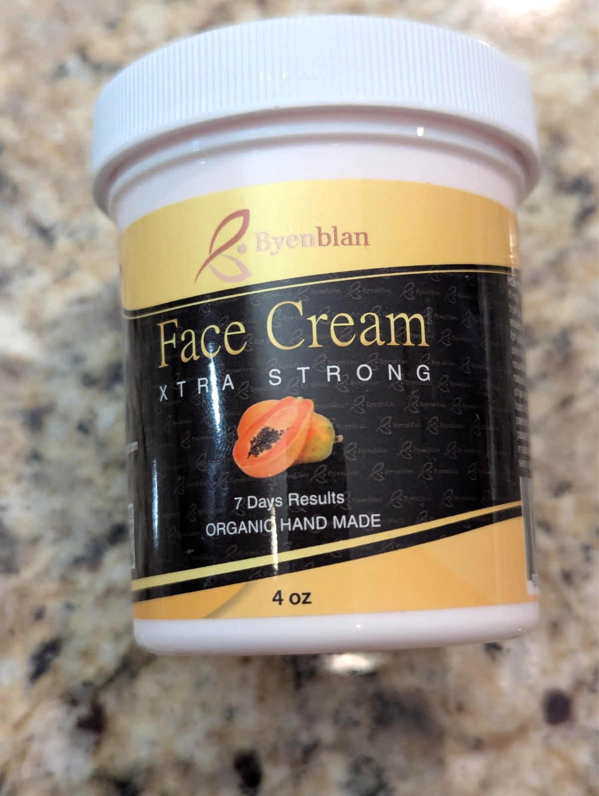 Organic Handmade Face Cream - Xtra Strong Moisturizer 4 oz