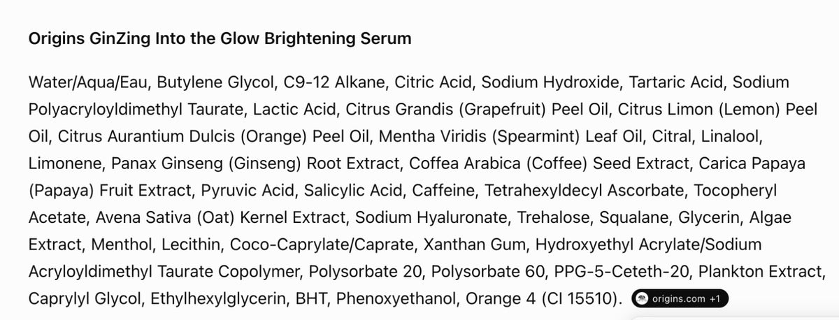 Brightening Face Serum with Ginseng – 1 oz for Radiant Skin