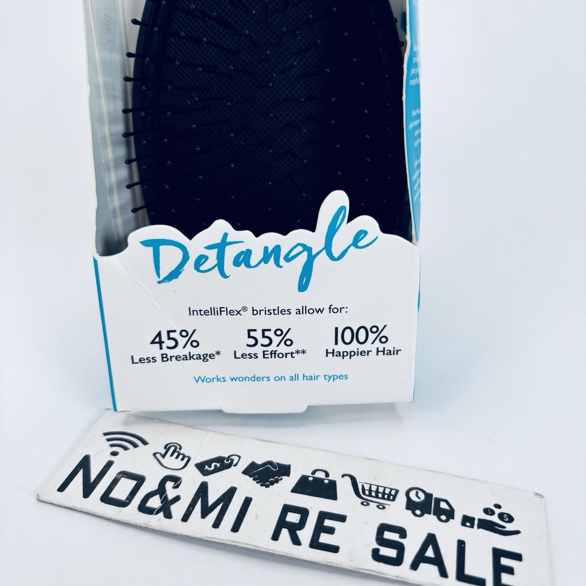 Detangling Hair Brush for Wet & Dry Hair - Gentle, Painless, All Hair Types