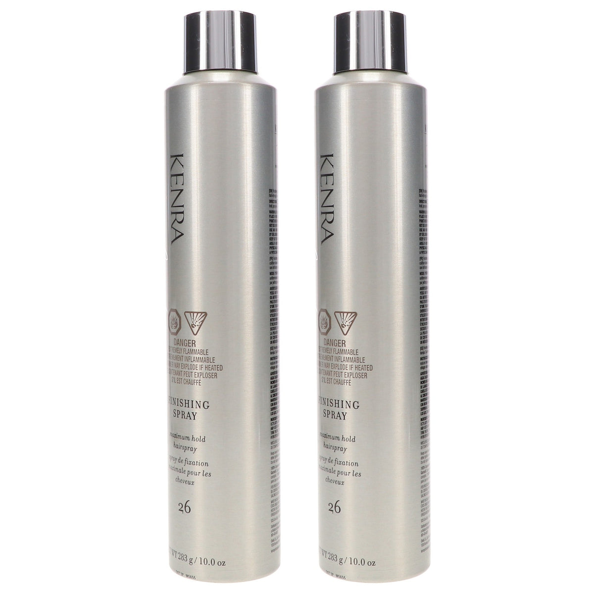 Kenra Platinum Finishing Hair Spray #26 10 oz - 2 Pack Strong Hold & Shine