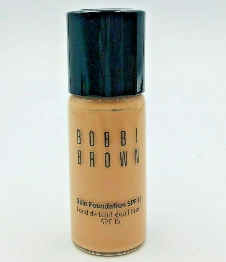 Bobbi Brown Skin Foundation SPF 15 - 0.5 oz Travel Size, Multiple Shades