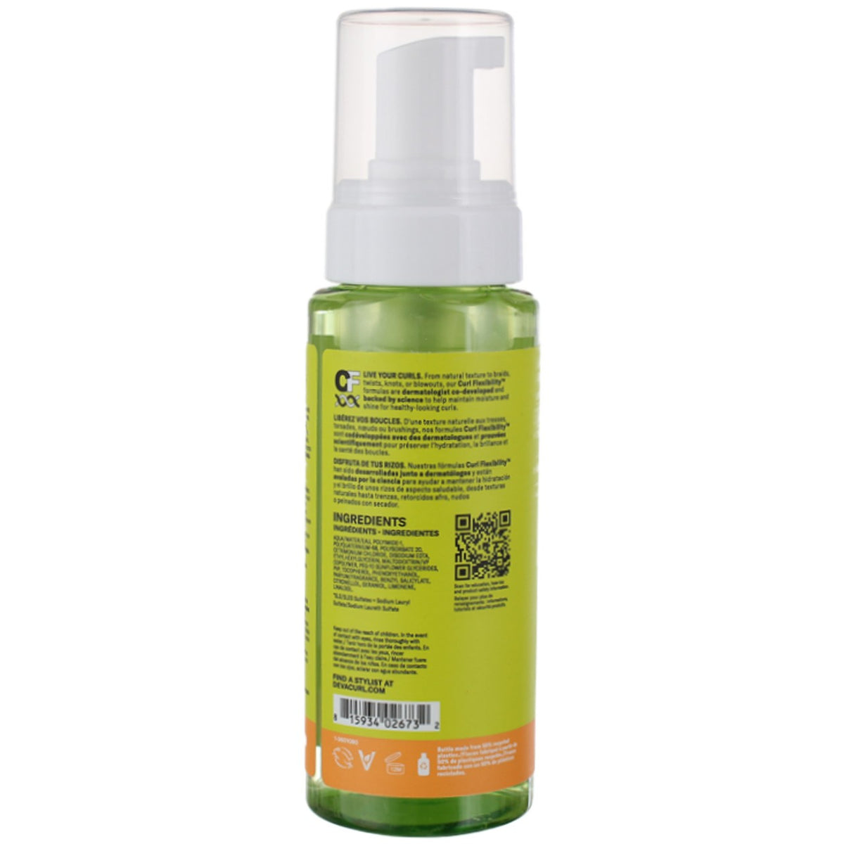 Frizz Control Volumizing Curl Foam - Hydrating Hair Styling Mousse