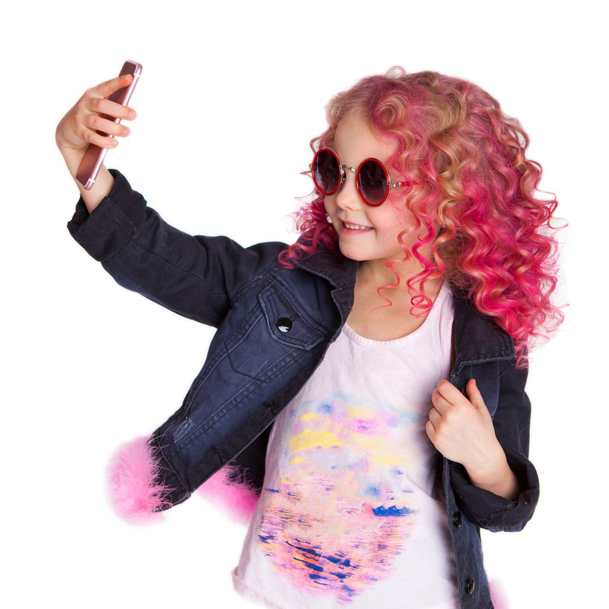 Hair Chalk Set - 10 Washable Colors for Kids