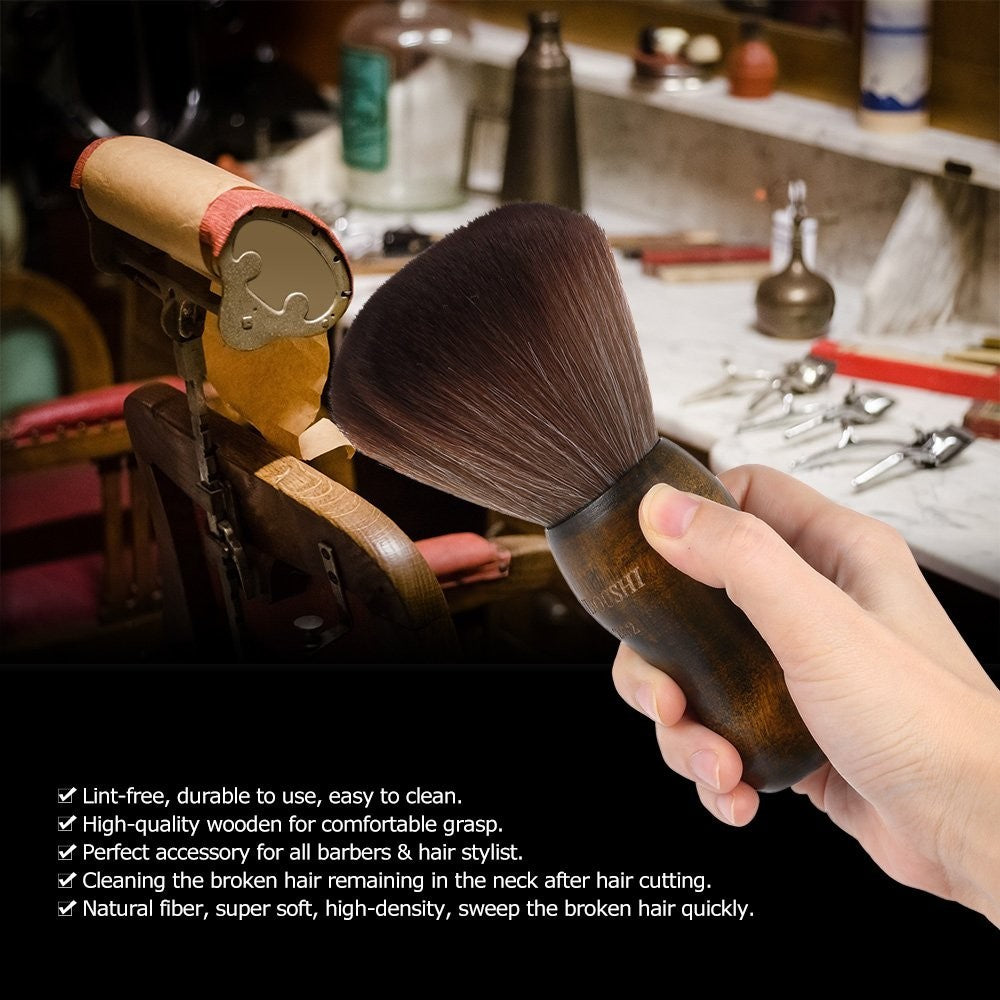 Large Hair Cutting Neck Duster Brush for Barbers and Hairdressers