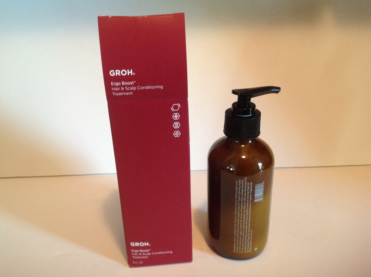 GROH Ergo Boost Hair and Scalp Conditioning Treatment 8 fl oz -