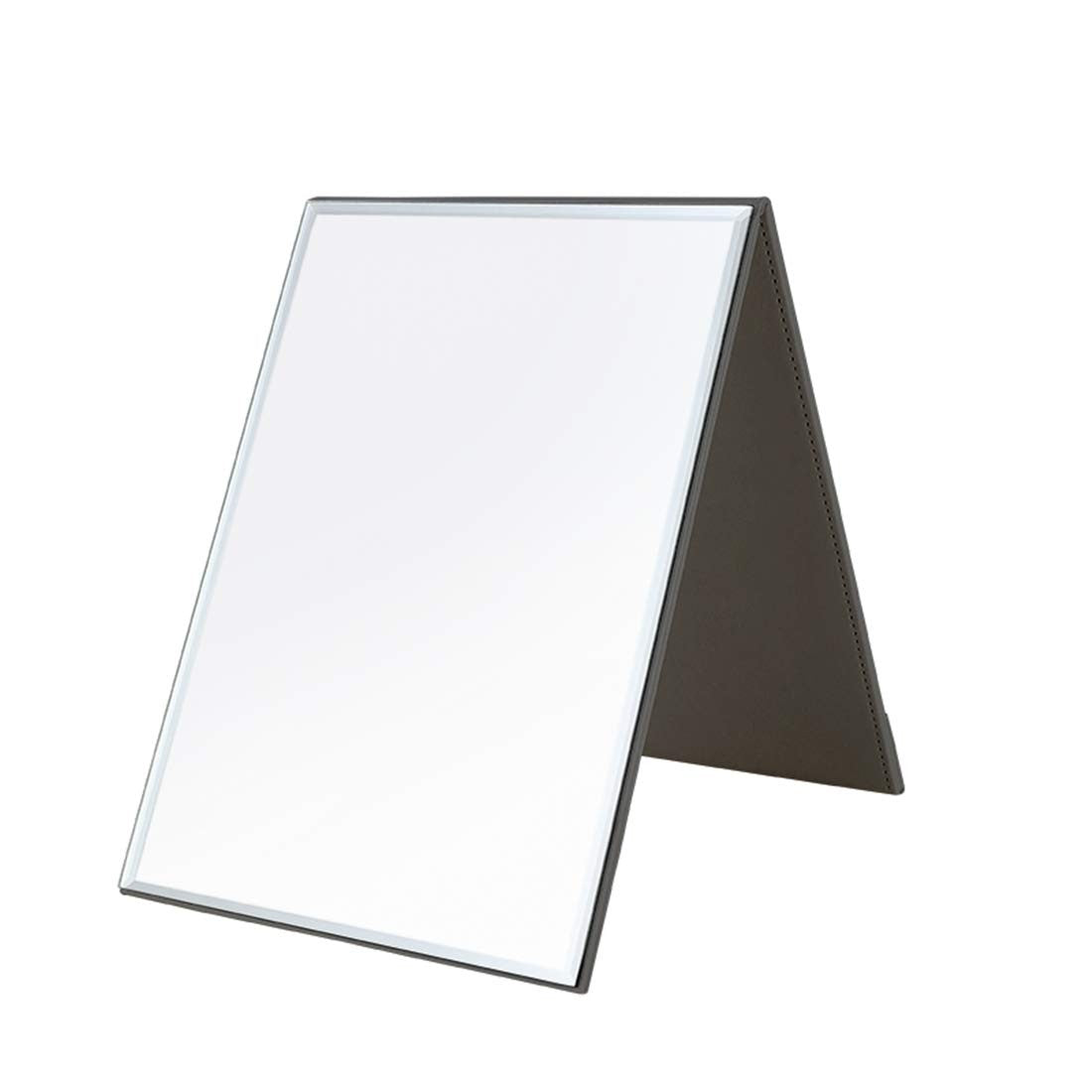 Large Portable HD Folding Makeup Mirror with Adjustable Stand 6.9x4.9 Inch