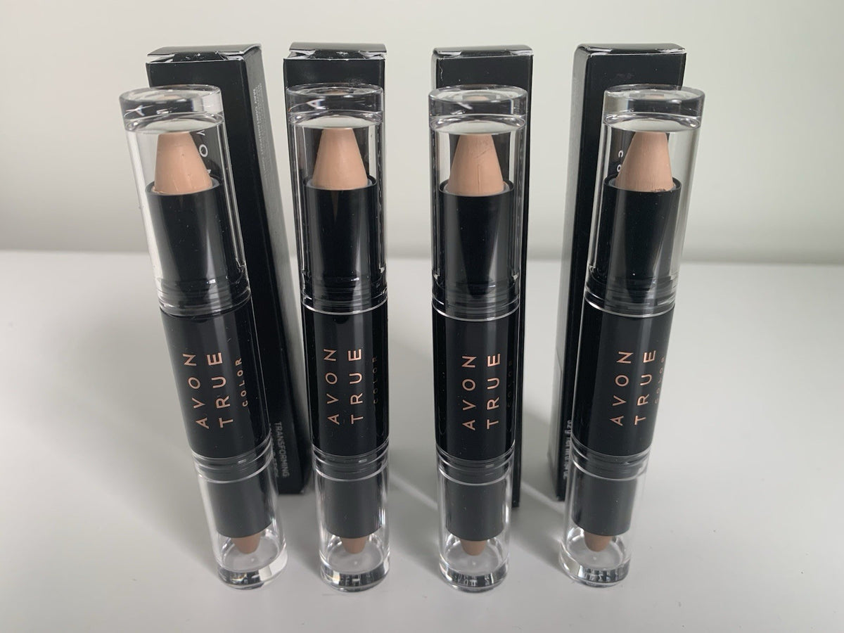 Face Contour Stick Set - Dual Sided Makeup Highlighter & Bronzer