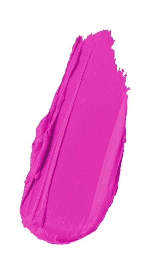 Hydrating Lipstick in Rich Fuchsia with Blue Pearl - Silk Finish Lip Color