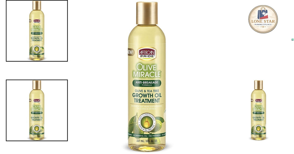 Olive Oil Anti-Breakage Hair Treatment - 8 Fl Oz