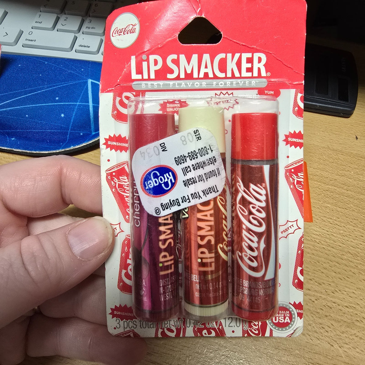 Lip Balm Set - Assorted Flavors, Sealed and New