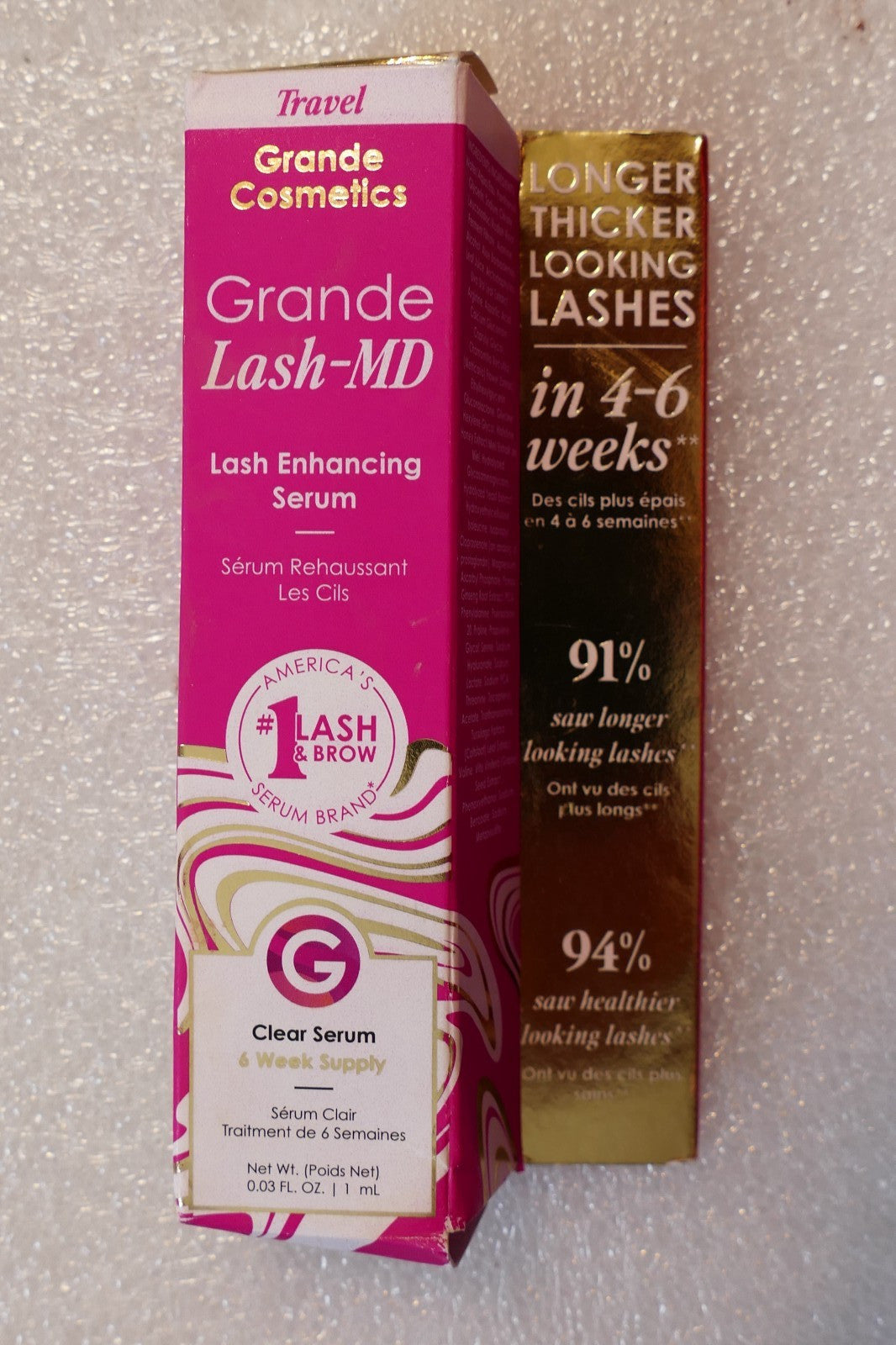 Lash Enhancing Serum 1mL for Longer, Thicker Eyelashes - 6 Week Starter Kit