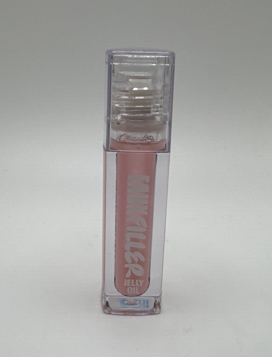 Hydrating Lip Oil with Shea & Peptides - Juicy Pink Lady - Tinted Gloss