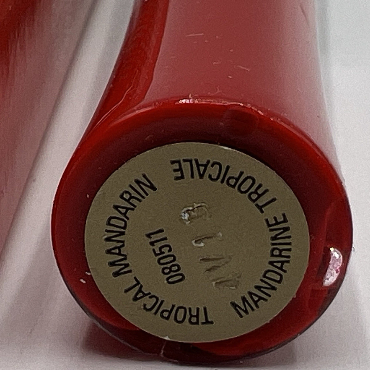 Lip Gloss - Tropical Mandarin Lacquered Lip Shine for Moisture & Shine