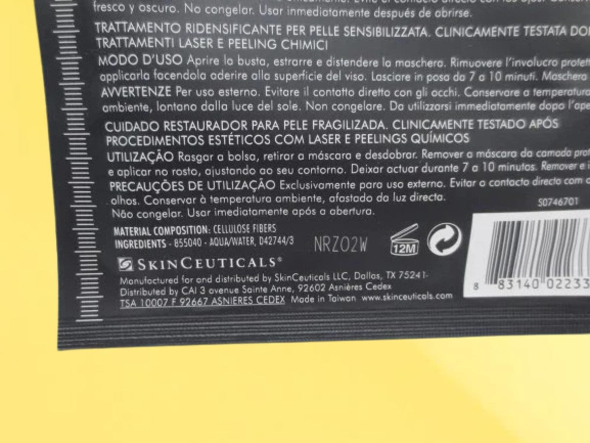 Biocellulose Restorative Face Mask - 6 Pack