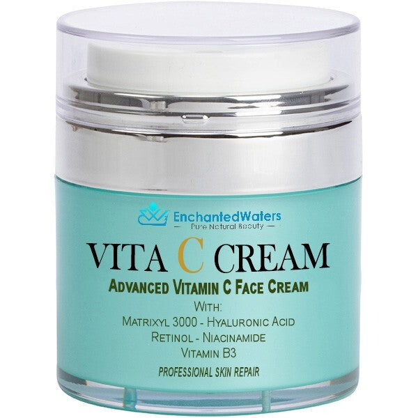 Vitamin C Collagen Serum with Hyaluronic Acid & Retinol - Organic, 0.5oz
