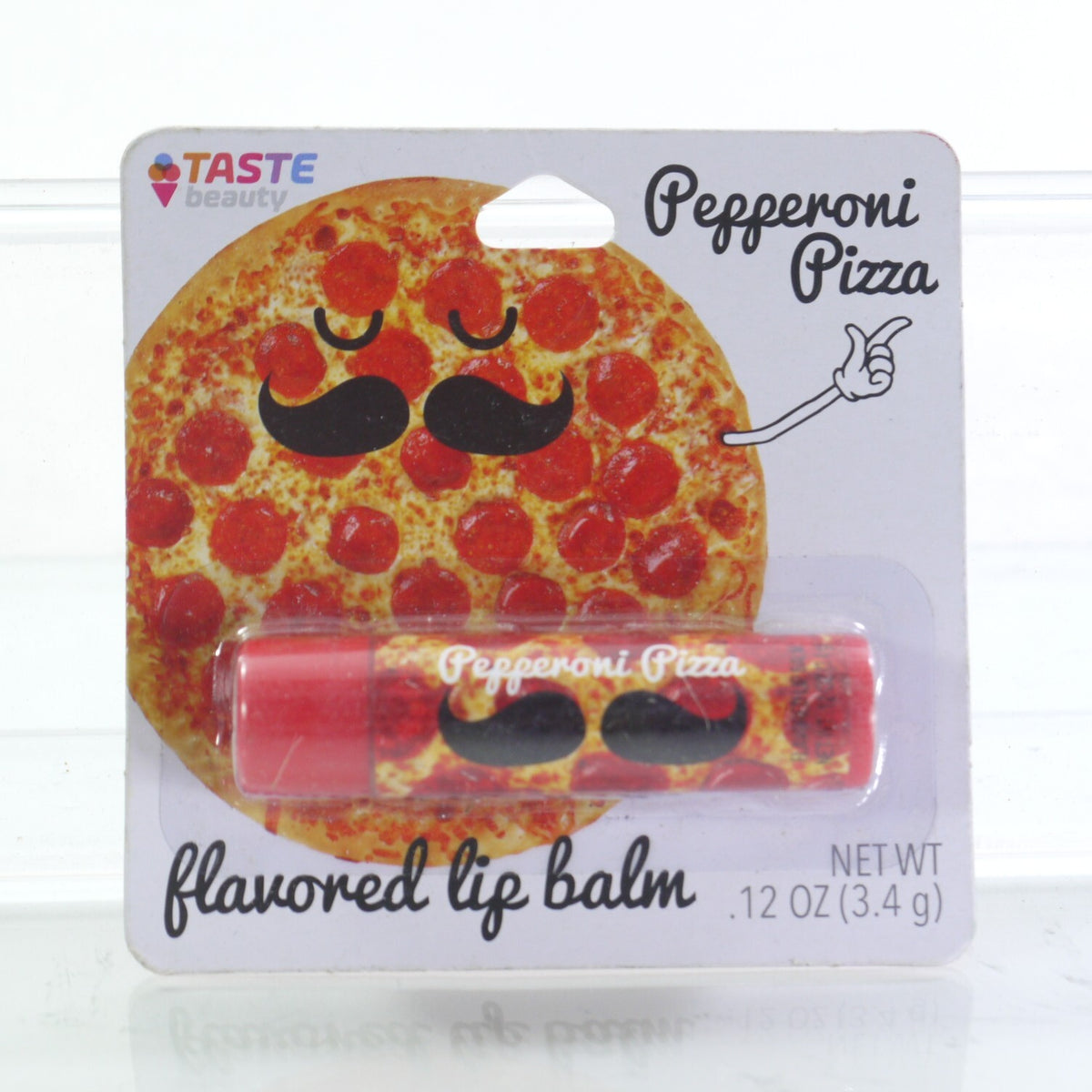 Flavored Lip Balm Set - Pizza, Mac & Cheese, Bacon, Surprise Flavors - 4 Pack