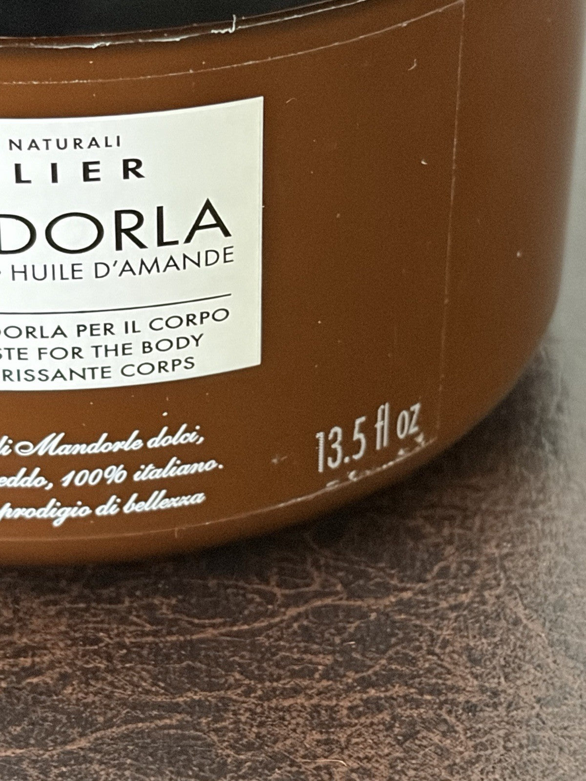 Perlier Mandorla Almond Oil Paste For The Body 13.5 fl oz Sealed