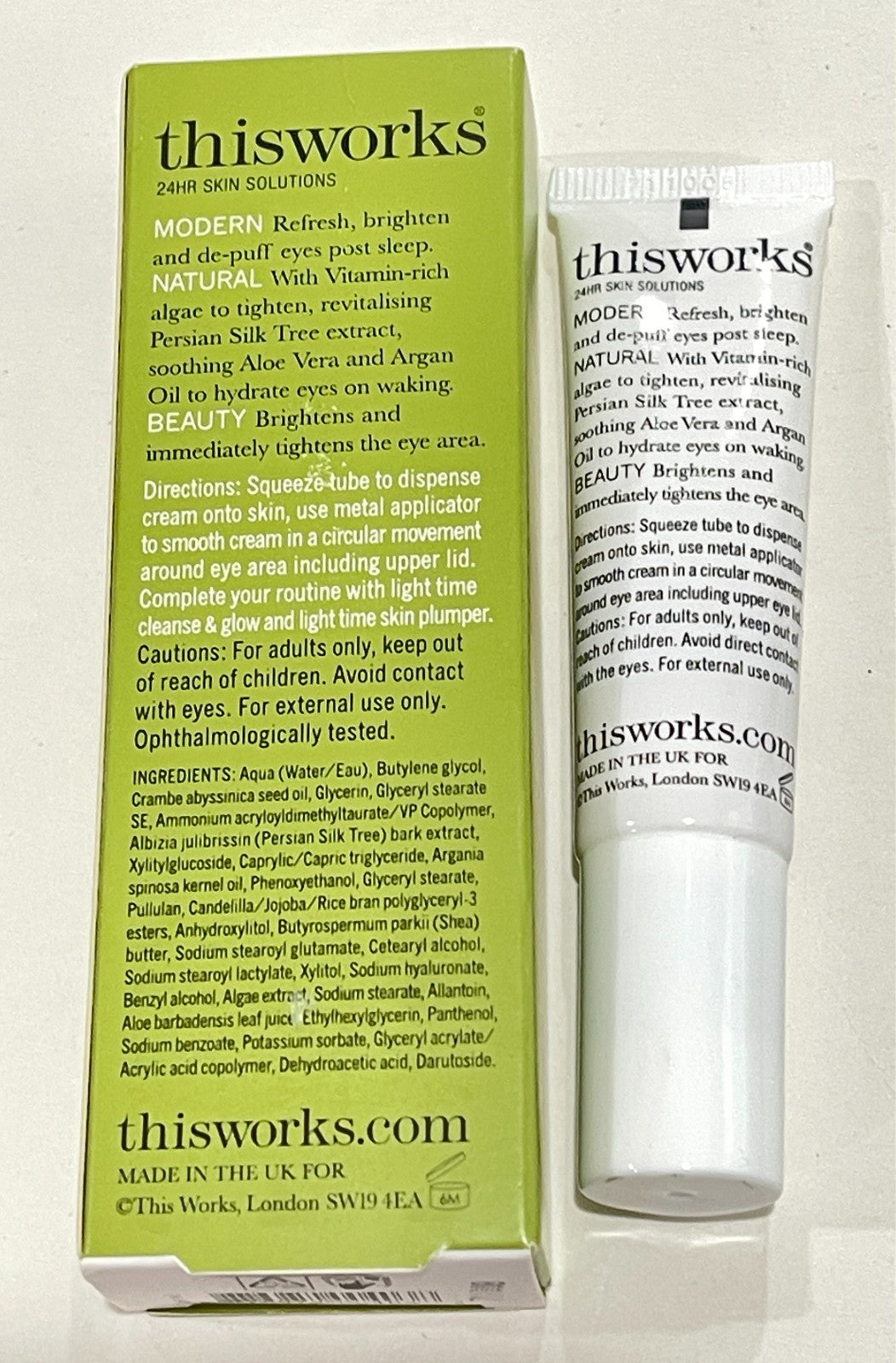 Thisworks Light Time Open Eyes Eye Cream 0.5 fl oz (15 ml) New in Box